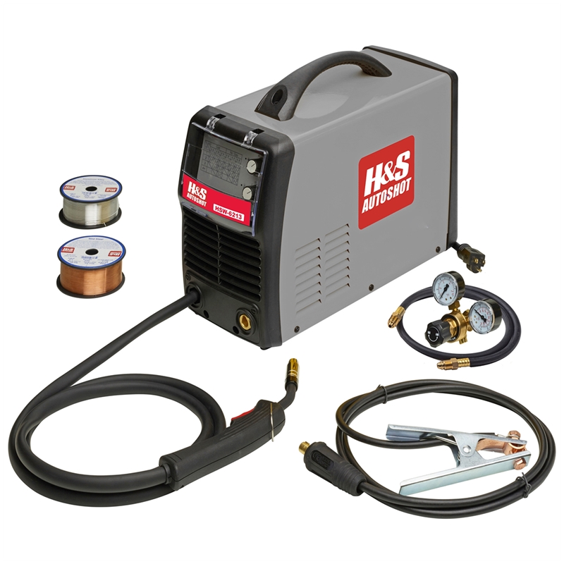 H&S AutoShot Commercial 130A MIG Welder (115VAC) - HSW-6213