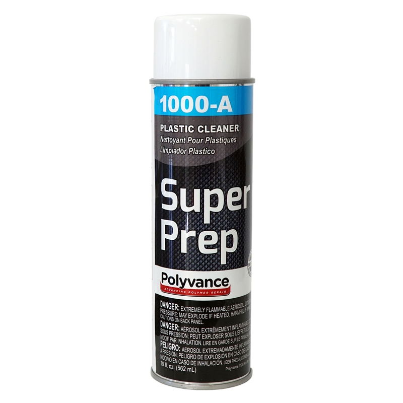Polyvance Super Prep Plastic Cleaner 19 oz Aerosol - 1000-A