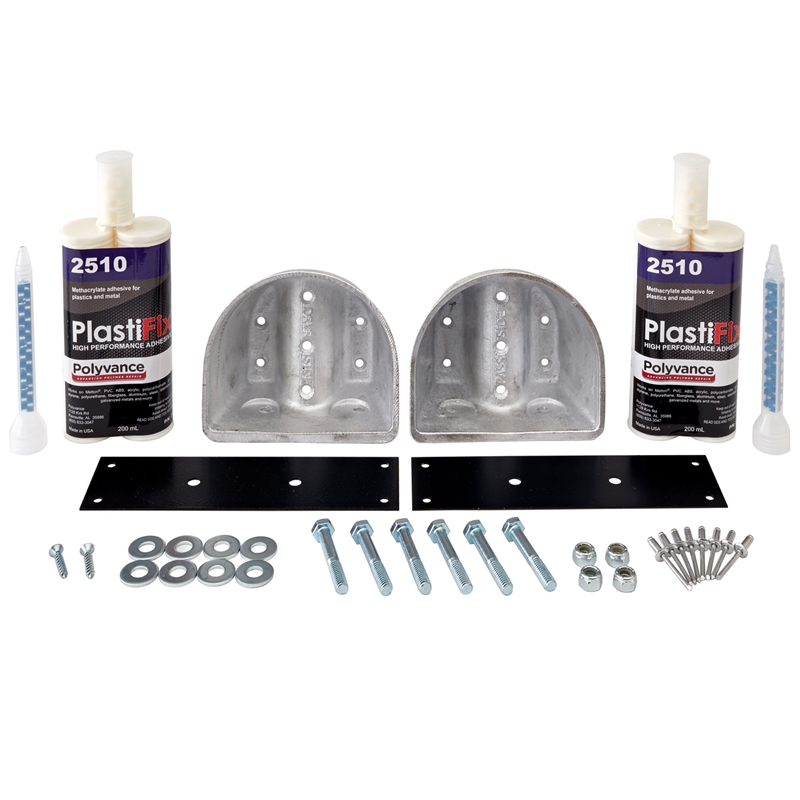 Polyvance Kenworth T800 Hood Repair Kit - KEN-T800