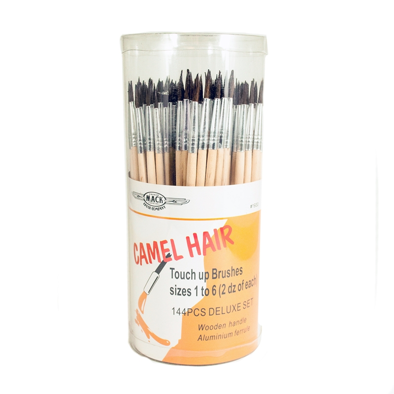 Andrew Mack Camel Hair Touch-Up Brushes 144ct - 1930-SET