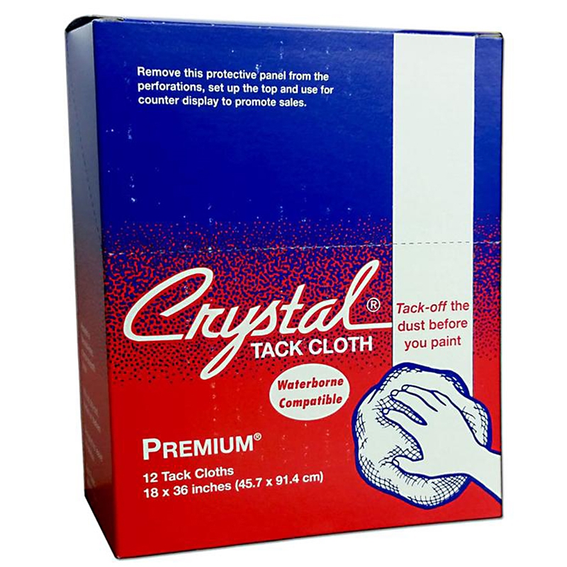 Crystal Premium Tack Cloths Box of 12