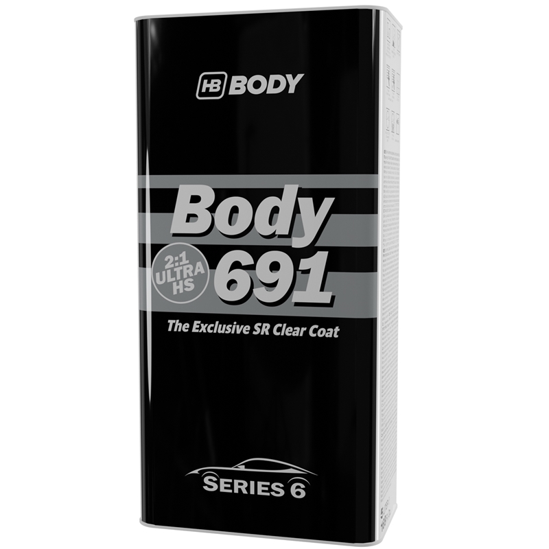 HB Body 691SR Clear ULTRA HS 2:1 Clear Coat 5-Liter