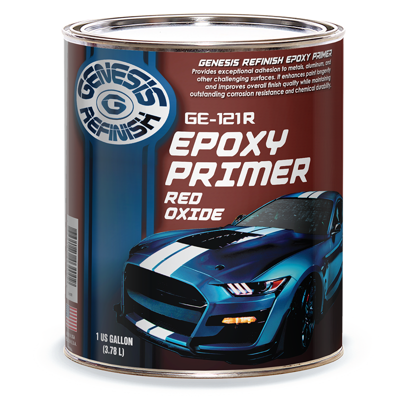 Genesis Refinish High Solids Epoxy Primer/Sealer Red Oxide Gallon - G-121R