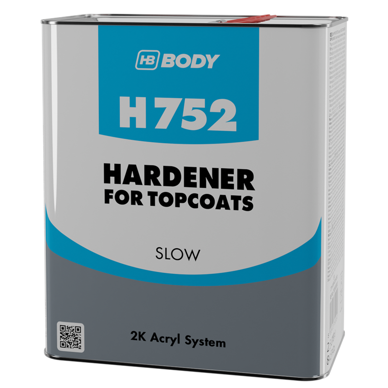 HB Body Slow Hardener for 691SR & 699SR Clearcoat 2.5 Liter - H752