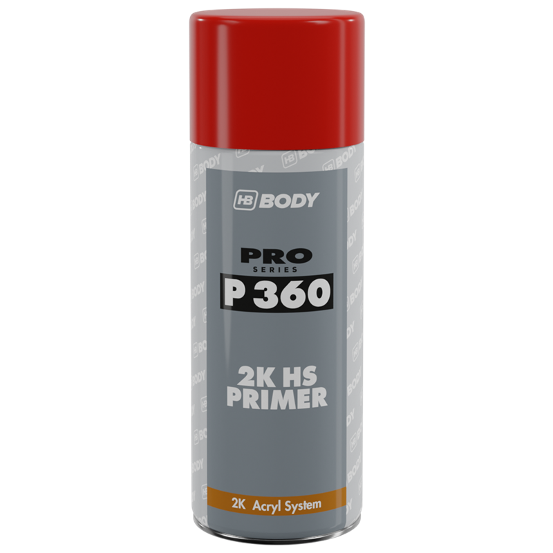 HB Body 2:1 HS Filling Primer Aerosol Red 400ml - P360-RED