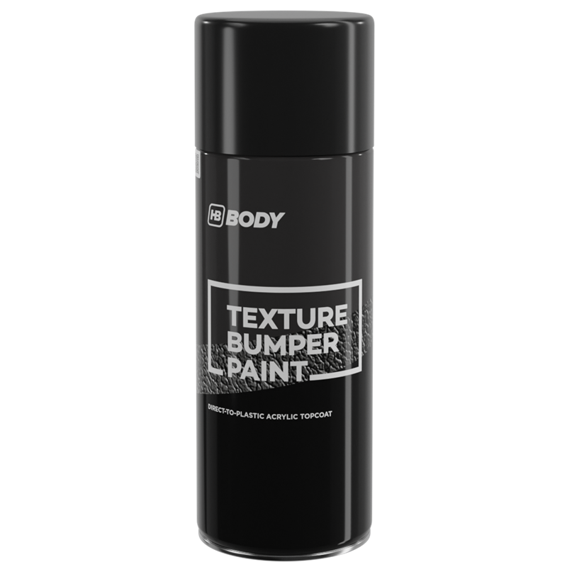 HB Body Black Textured Bumper Paint Aerosol 400ml - HB513-T