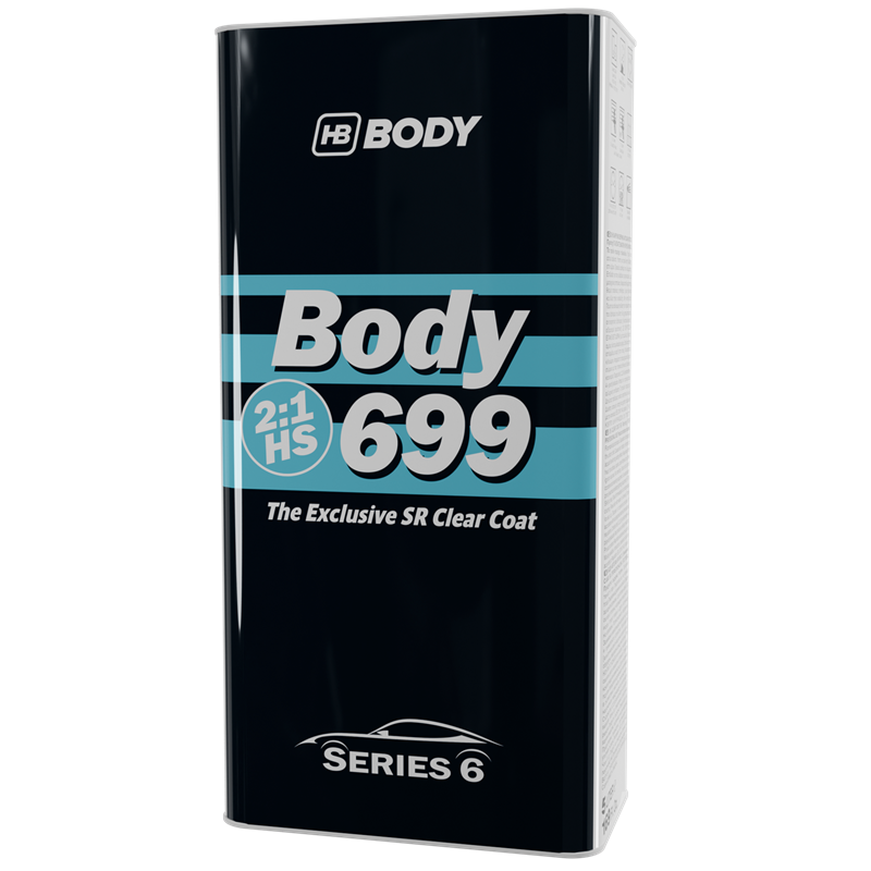HB Body HS SR 2:1 Clear Coat 5 Liter - 699