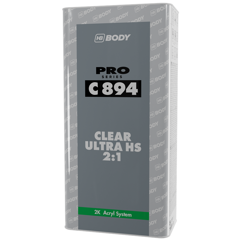 HB Body Ultra Clear ULTRA HS 2:1 Clear Coat 5-Liter - C894