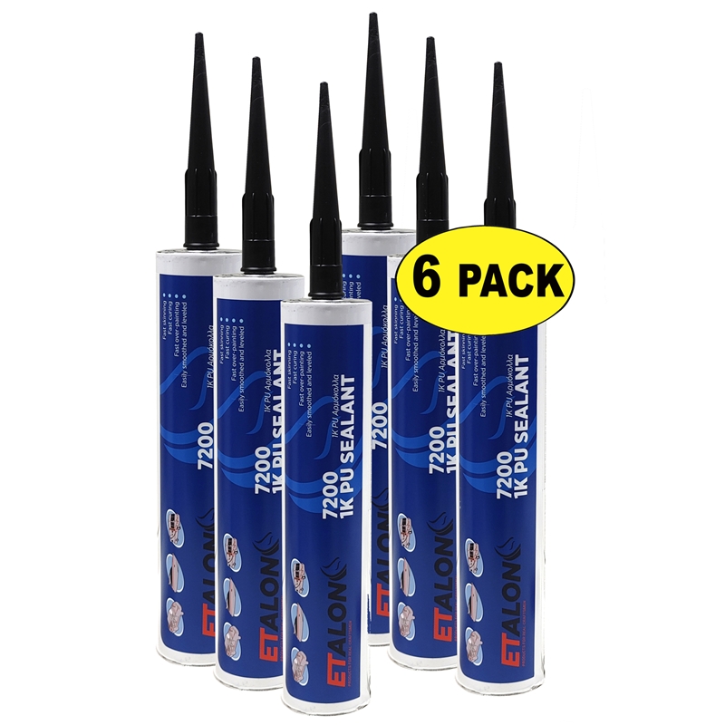 ETALON 1K Pu Black Sealant Cartridge 310Ml - ETPU-7200B