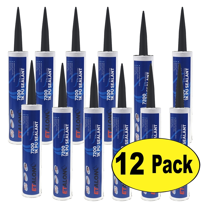 ETALON 1K Pu Black Sealant Cartridge 310Ml - ETPU-7200B