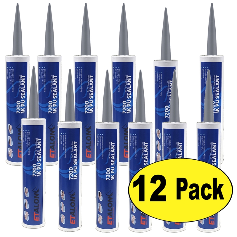 ETALON 1K Pu Grey Sealant Cartridge 310Ml - ETPU-7200G