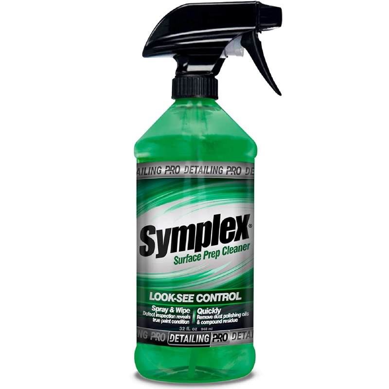 Symplex Look-See Control Surface Prep Cleaner - Silicon Free - Body Shop Safe 32 Oz. Quart - 123-0001-QT