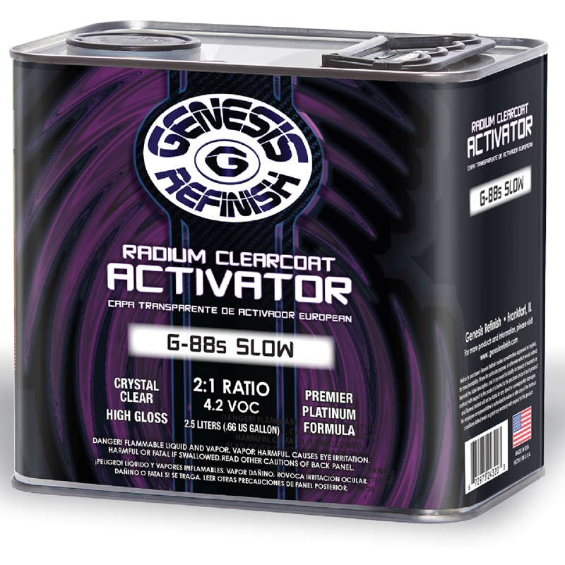 Genesis Refinish Europro High Performance Medium Activator 2.5 Liter - GA-275