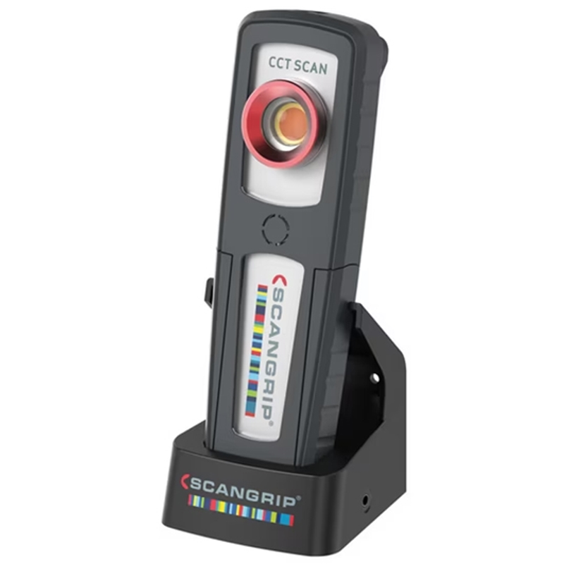 lNNOVATIVE® 500 Lumen Rechargeable Scangrip® SunMatch 4 SG-SM-4 Rechargeable Work Light, 100 to 240 VAC, 5 VDC Charging Input, LED Lamp Lightweight Spray Gun Color Match Light - 51SL