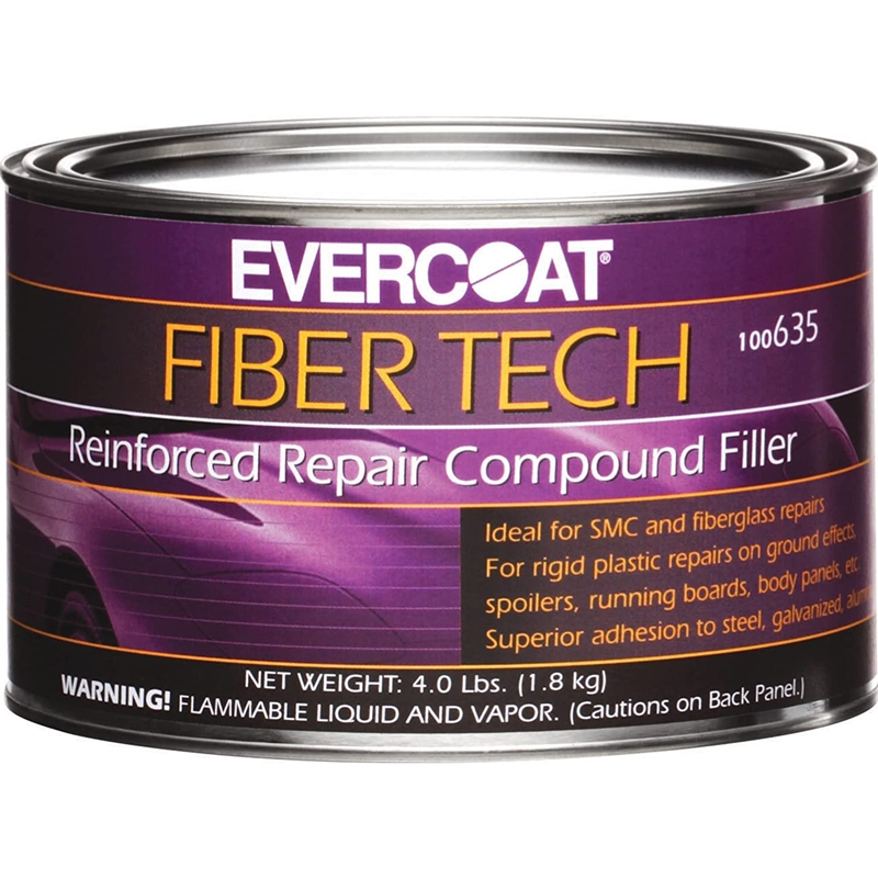 Evercoat Fiber Tech Reinforced Repair Compound Filler 0.5 Gallon-635