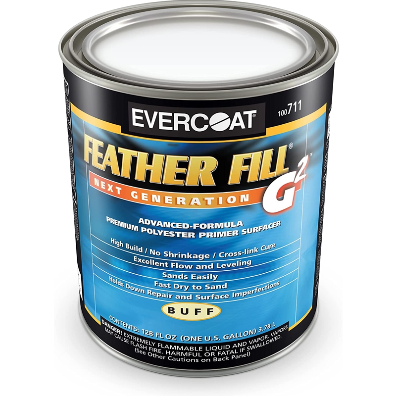 Evercoat Feather Fill G2 High Build Buff Polyester Primer Surfacer Gallon-711