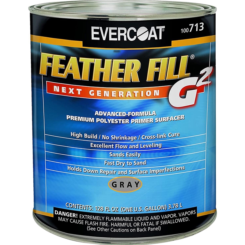 Evercoat Feather Fill G2 High Build Gray Polyester Primer Surfacer Gallon-713
