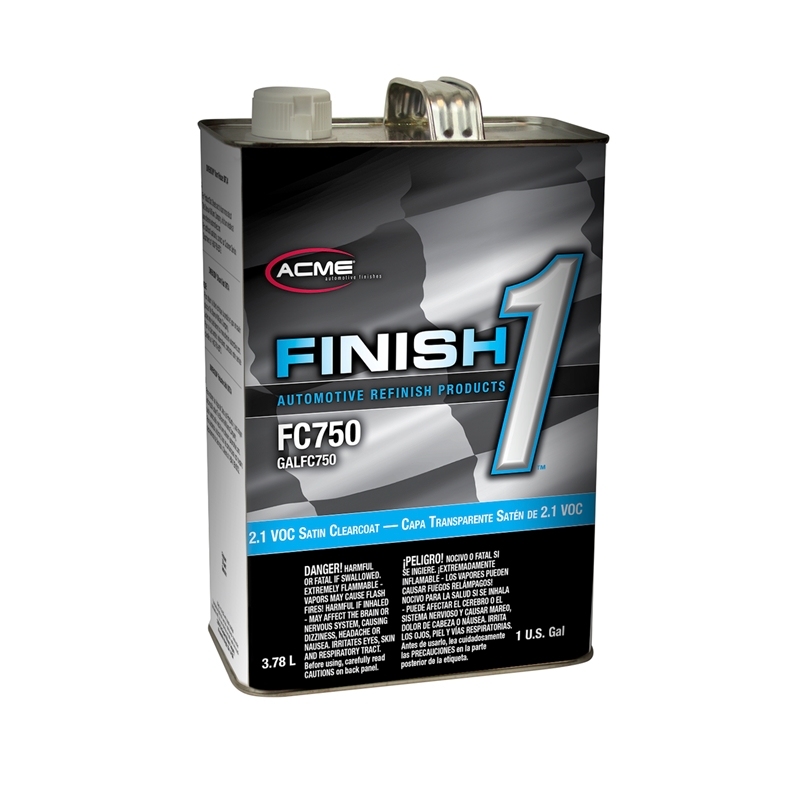 Finish-1 2.1 Voc Satin Clearcoat Gallon - FC750-1