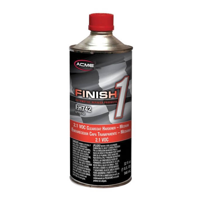 Finish-1 2.1 Clearcoat Hardener Medium (For Fc740-1) Quart - FH742-4