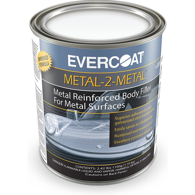 Evercoat Metal-2-Metal Aluminum Filled Body Repair Filler Quart-889