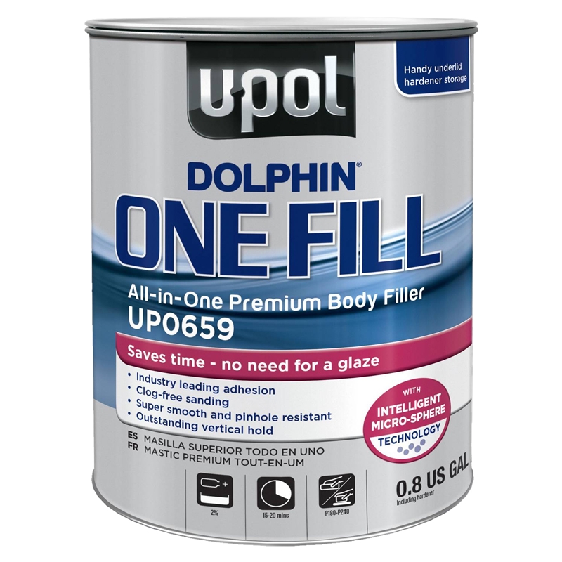 U-Pol Dolphin One-Fill Premium Fill 3 Liter (Gallon)