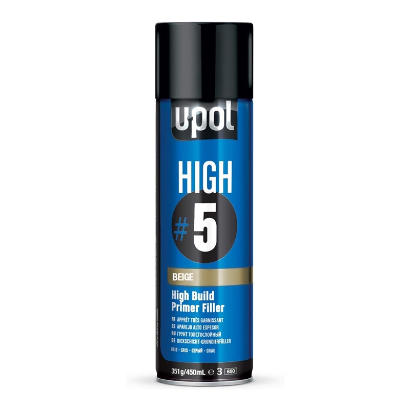 U-Pol High Build Primer Beige High #5 15 Oz. Aerosol