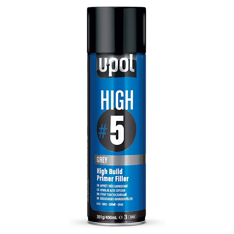 U-Pol High Build Primer Grey High #5 15 Oz. Aerosol