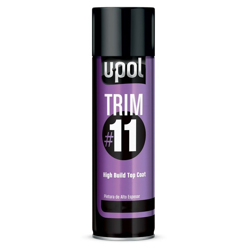 U-Pol Gloss Black Topcoat Oem Trim #11 15 Oz. Aerosol