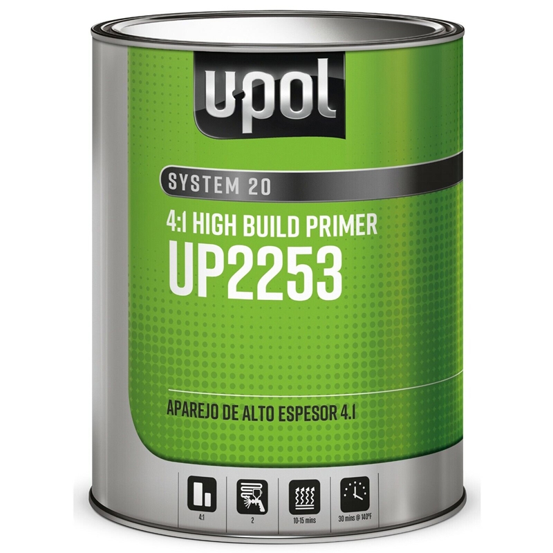 U-Pol 2K High Solids Dtm Gray Primer 4:1 Gallon