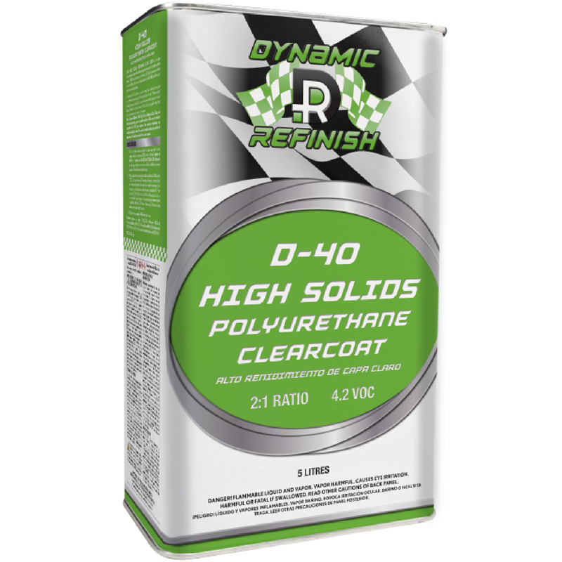 Dynamic Refinish 2:1 Clear 5 Liter - D-40