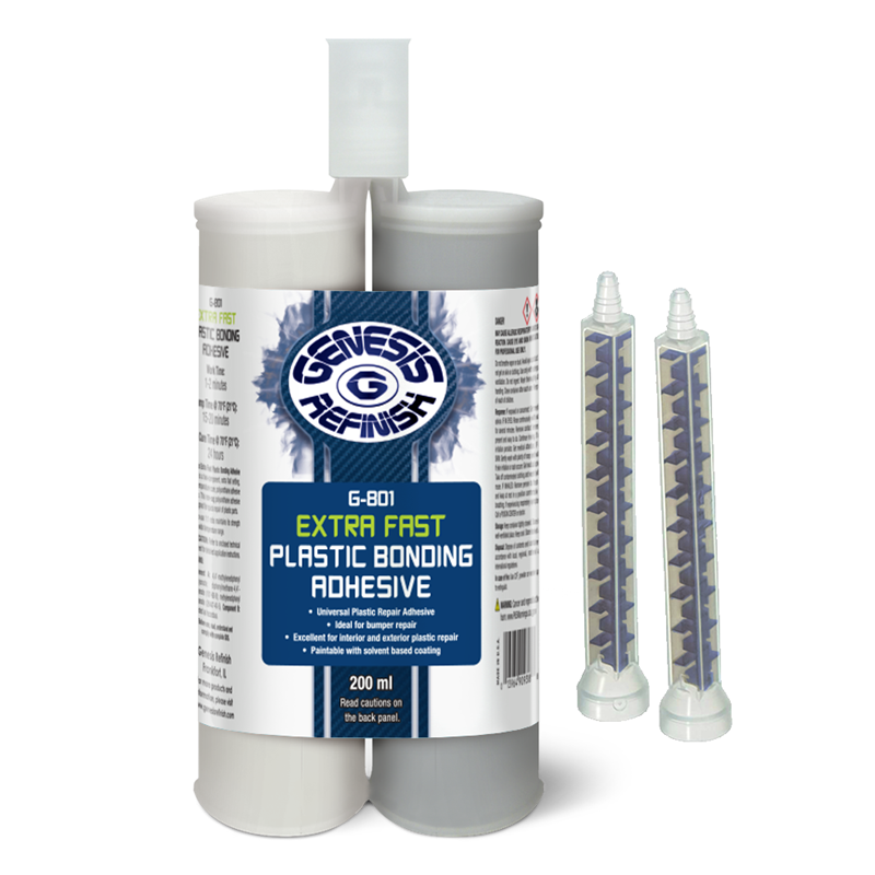 Genesis Refinish Extra Fast Plastic Bonding Adhesive 200Ml Cart. - G-801