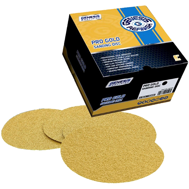 Genesis Refinish 6" 80 Grit Psa (100/Box) - GPSA806