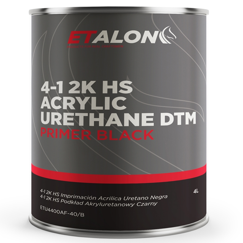 Genesis Auto Body Supply - ETALON Etaprime Acrylic Urethane Primer DTM  Black 4:1 Gallon - ET4400AF-40/B