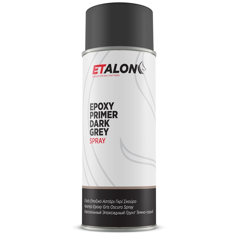 ETALON Epoxy Primer Dark Grey Spray 500Ml (Aerosol) - ET824004-DG