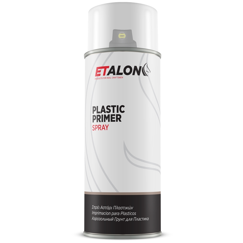 ETALON Spray Plastic Primer Grey 500Ml (Aerosol) - ET834005-TR