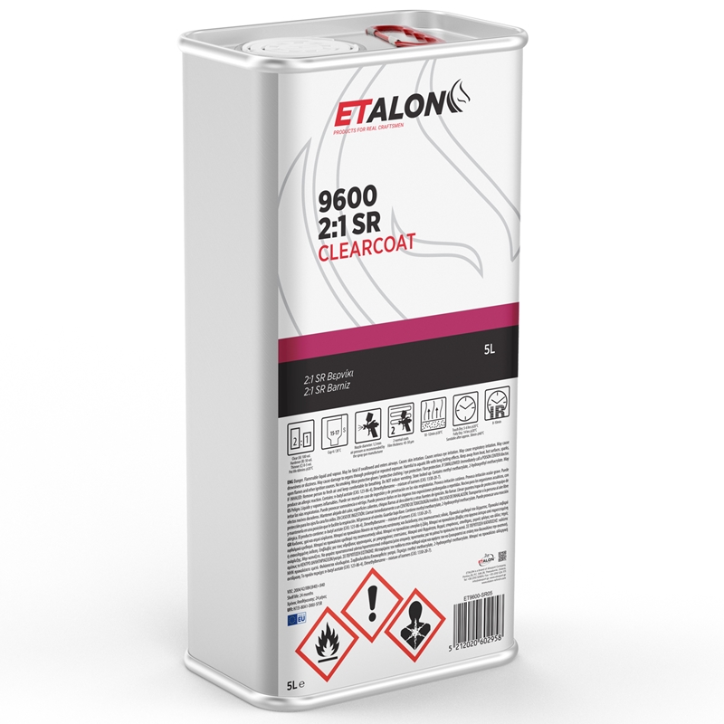 ETALON Etaclear 960Sr 2:1 Clearcoat 5 Liter - ET960-SR05