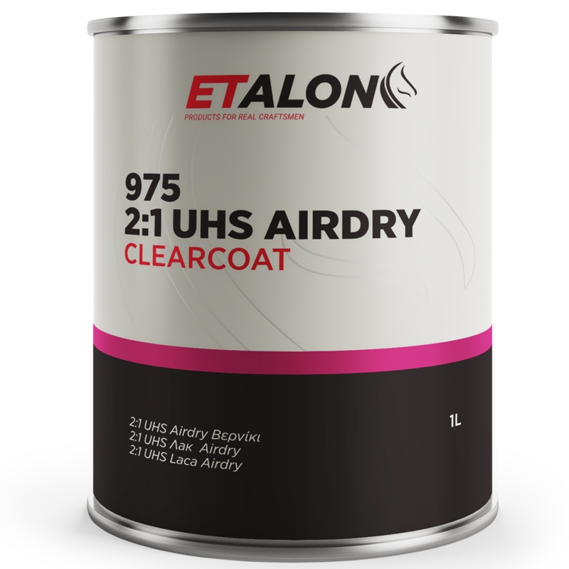 ETALON Etaclear Airdry 975 Uhs 2:1 Acrylic Clearcoat 1 Liter - ET975-UHS01