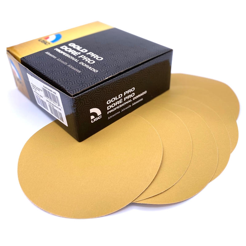 USC 6" Psa P040 Gold Paper Flat (50/Box) - 82303