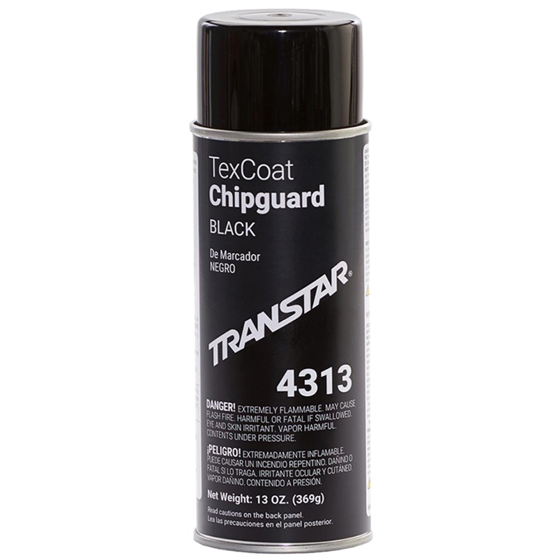 Transtar Tex Coat Chip Guard Black 16 Oz. Aerosol - 4313