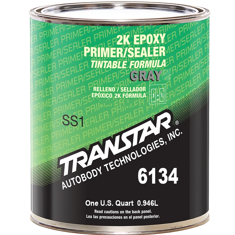 Transtar 2K Epoxy Primer/Sealer Gray Quart - 6134