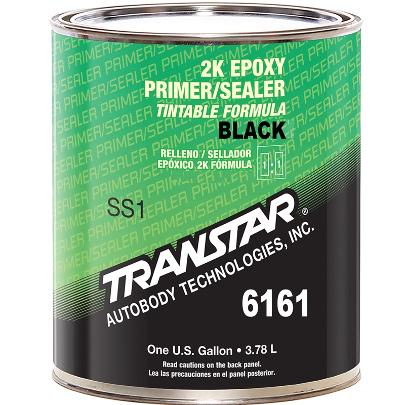 Transtar 2K Epoxy/Sealer-Black Gallon - 6161