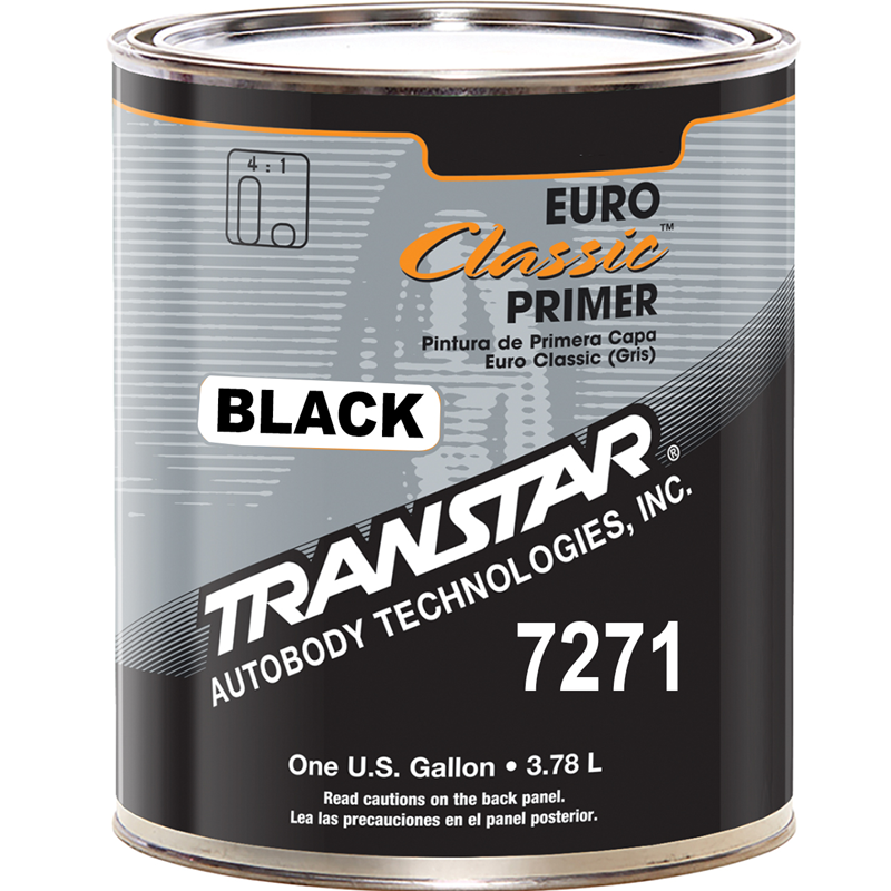 Transtar Black Euro Classic 2K Primer Gallon - 7271