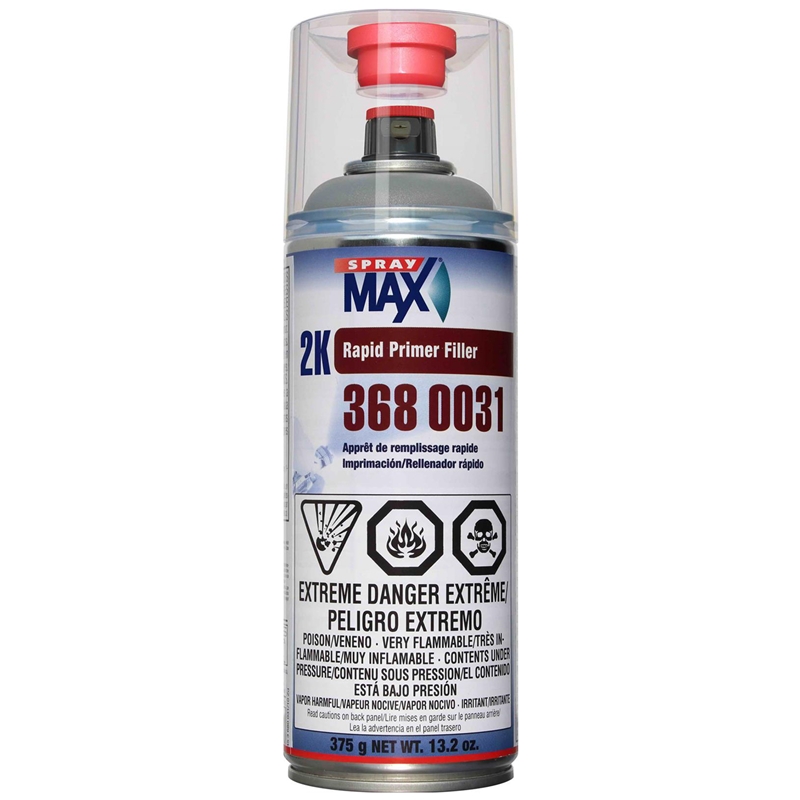 SprayMax 2K Rapid Primer filler ( Gray, non-isocyanate) - 3680031