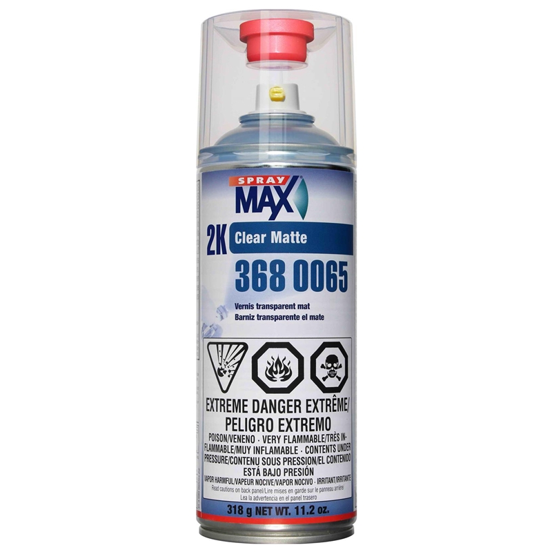 SprayMax 2K Matte Clear 400ml - 3680065