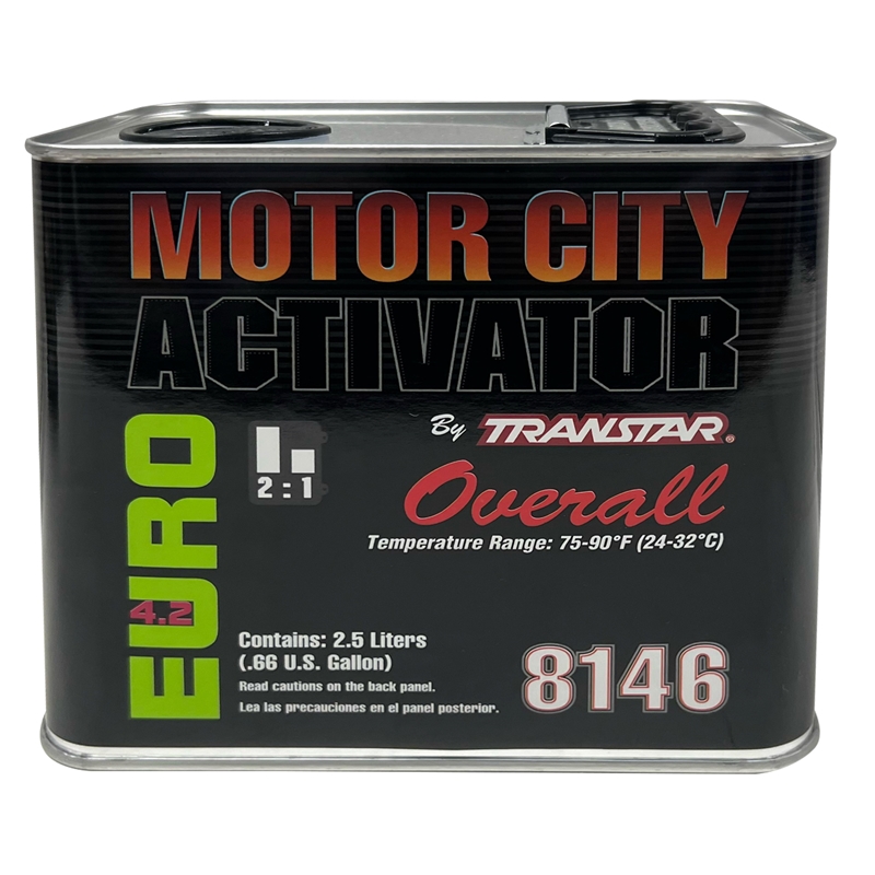 Transtar Motor City Euro Clearcoat Activator - Slow 2.5 Ltr. - 8146