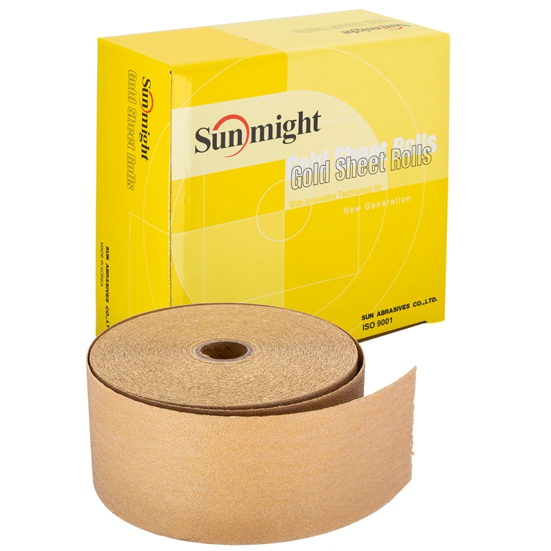 Sunmight Gold  -  2-3/4' X 25 Yd. PSA Sheet Roll Grit 80(1) - 22206
