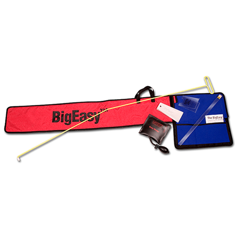Steck Bigeasy "Glo"  Lockout Tools Kit W/ Easy Wedge W/Carry Case - 32955DLX