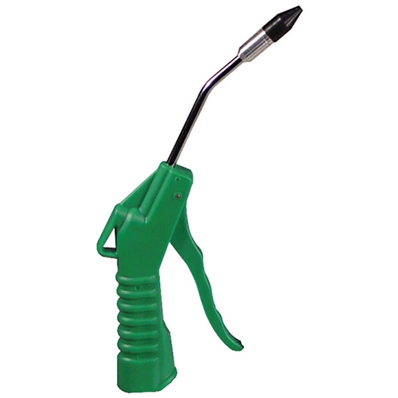 Astro Pneumatic Deluxe 4" Air Blow Gun - Green with 1/2" Removable Rubber Tip - 1717