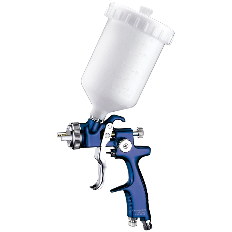 Astro Pneumatic EuroPro High Efficiency/High Transfer Spray Gun with 1.3mm Nozzle & Plastic Cup - EUROHE103