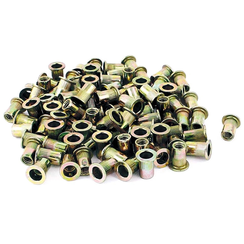 Astro Pneumatic 100pc 1/4-20 Steel Rivet Nuts - RN14